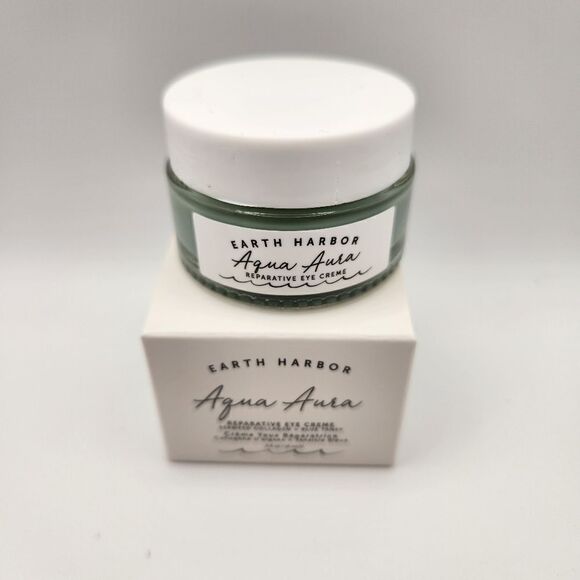 Earth Harbor Aqua Aura Reparative Eye Cream Seaweed Collagen & Blue Tansy - Picture 1 of 5